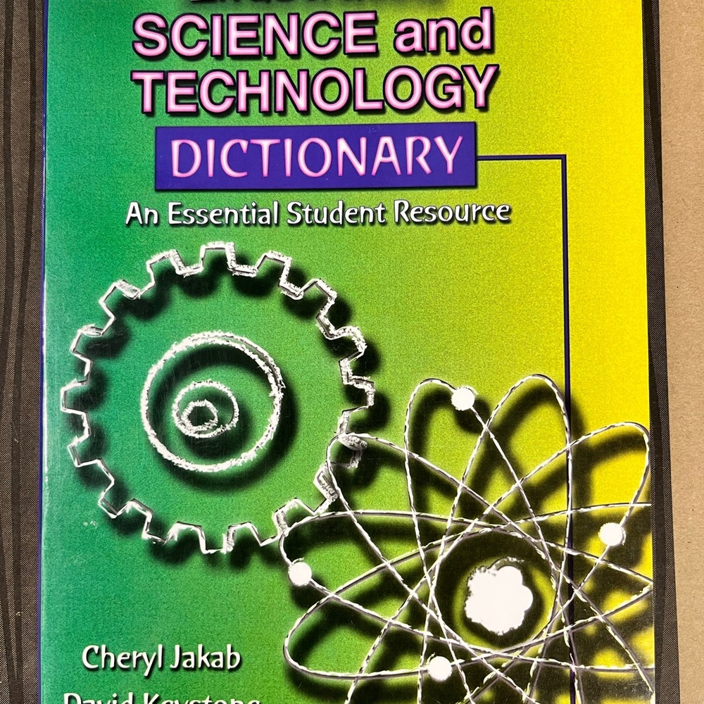 Science and Technology Dictionary Book